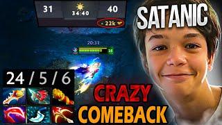 Satanic's UNREAL 1vs 9 Comeback: From 22K Gold Down to Victory