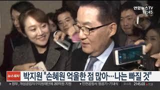 박지원 "손혜원 억울한 점 많아…나는 빠질 것" / 연합뉴스TV (YonhapnewsTV)