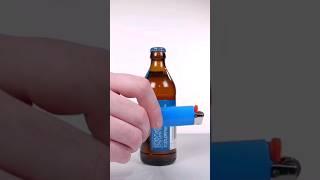 Easy Bottle Open With Lighter #bottleopener #garagemandu #homebar