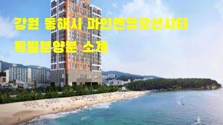 [광고] 글로벌리맥스골든리얼티 - 강원도 동해시 파인앤유오션시티 특별분양분 소개