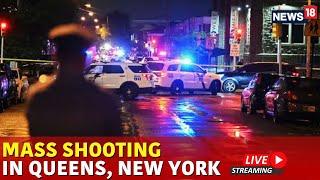 LIVE Mass Shooting In Queens Leaves At Least 11 People Injured | New York Mass Shooting Live | N18G