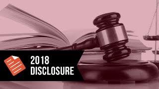 Dracdoc's Disclosures for 2018