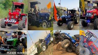 Farmtrac 60 T20 Modified Mahindra 575 modified and John Deere 5310 Arjun 605 Sonalika 60 in trali 