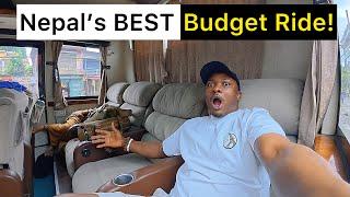 $12 LUXURY BUS from Kathmandu to Pokhara (Nepal RoadTrip)