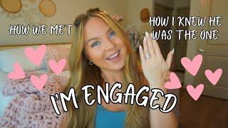 I'M BACK & I'M ENGAGED! Q&A! How we met & how I knew he was the one!