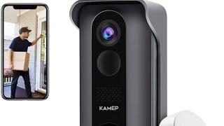 KAMEP Wifi Doorbell Camera With 2-Way Communication - Unboxing And Configuration