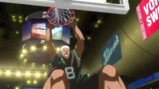 Two handed windmill dunk by Jason Silver (Kuroko no Basket: Last Game 1080p)