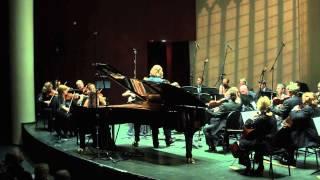 Edith Pena plays Mozart Piano concerto №24 in C minor, KV 491