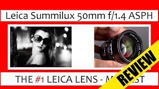  BEST 50mm Portrait Lens: Leica Summilux 50mm 1.4 Review  (+ Summilux vs Summicron)