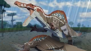 PLAYING SPINOSAURUS Is In This Jurassic Park Roblox Game