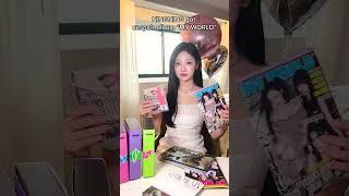 Unboxing 'MY WORLD' Album with NPC aespa 🫶 #aespa #에스파 #MYWORLD #aespa_MYWORLD #shorts