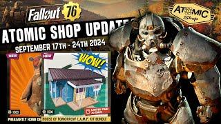 Fallout 76 - HOUSE OF TOMORROW BUNDLE - Patch Notes!! Daily & Weekly Challenges - Sep 17th 2024