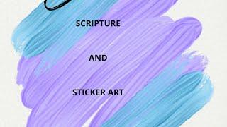 Watch me create with sticker by number art