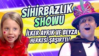 SİHİRBAZLIK SHOWU - İLKER AYRIK ve BEYZA HERKESİ ŞAŞIRTTI - 10 NUMARA 5 YILDIZ