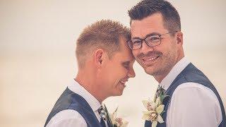 Trevor & Clint | Beach Wedding Video | 9.29.17