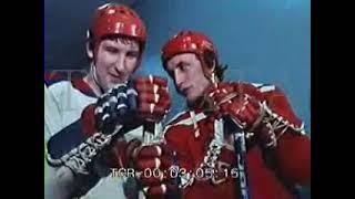 intense Soviet Ice Hockey match featuring the USSR team sports #footage  #icehockey  USSR uniform