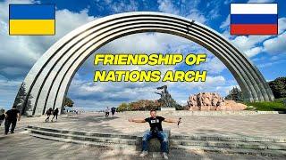 Friendship of Nations Arch Between Ukraine & Russia!! Приїхав до України!! 