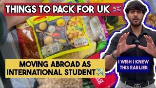 Things to pack for UK|What to pack for UK as an international student |Packing guide for student