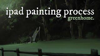 Painting In Procreate - Greenhome