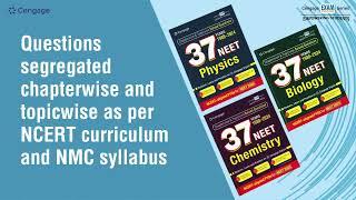 Cengage New Release 37 Years’ (1988-2024) NEET Chapterwise & Topicwise Solved Questions PCB