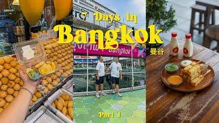 7 days in Bangkok  曼谷 (local street food, shopping haul, aesthetic cafes) | part 1 | thailand trip