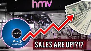 Physical media is DYING... but people are STILL BUYING??? HMV report disc sales are up!