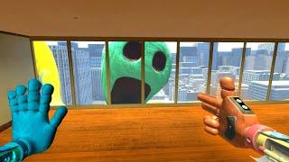 THE HUGE AND SCARY DOEY THE DOUGHMAN FROM POPPY PLAYTIME 4 GOT ANGRY AND STARTED CHASING MY ARMY
