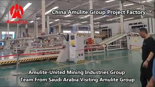 Amulite United Mining Industries Group Team From Saudi Arabia Visiting Amulite Group