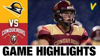 Linemen vs Conquerors | 2021 Spring League Football Highlights