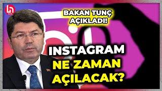 INSTAGRAM AÇILACAK MI? Instagram ne zaman açılacak? Bakan Tunç açıkladı!