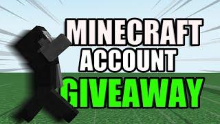 Minecraft Account GIVEAWAY | Rework