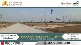 HMDA & RERA Approved open plots in Shadnagar Hyderabad