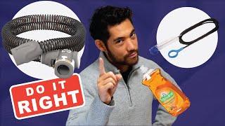 How to Clean CPAP Tubing | Do you need a tube brush??