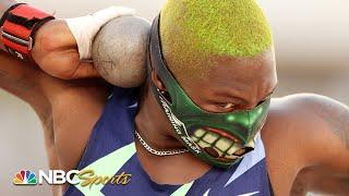 Saunders and Ramsey bring intensity, clinch Olympic shot put berths at trials | NBC Sports