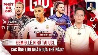 PHÚT BÙ GIỜ | ĐÊM KINH HOÀNG Ở CHAMPIONS LEAGUE: REAL, BAYERN VÀ ATM ĐÃ BỊ ĐÁNH BẠI NHƯ THẾ NÀO?