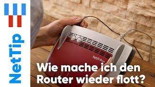 Mit WLAN verbunden aber kein Internet | Router neu starten leicht gemacht