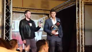 Cody Rhodes after winning the Internet Championship @WCPW Delete in Notts, UK