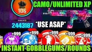 *NEW* LEVEL 1000 GLITCH + INSTANT GOBBLEGUMS! CAMO/UNLIMITED XP! BO6 GLITCHES! BO6 ZOMBIES GLITCH!