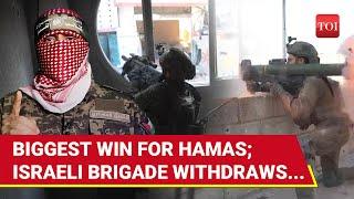 IDF Concedes Defeat? Israel's Key Military Brigade Withdraws from Gaza | Hamas Celebrates