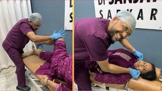 घुटने की दर्द के वजह से सीडीओ से उतरने में हो रही तकलीफ को दूर करे Chiropractic Adjustment से