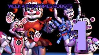 WEEK AT FUNTIMES ROBOTS/ SERIES 1/ FNAF SISTER LOCATION