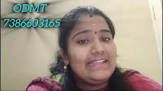 Digital Marketing Course in Telugu - ODMT Student Tejaswini Review About Course | ODMT Telugu