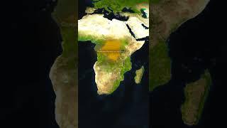 I never realized Africa was this big..  #shorts #geography