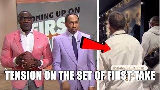 REPORT Stephen A Smith & Shannon Sharpe CAUSING SERIOUS TENSION Behind Scenes At ESPN!