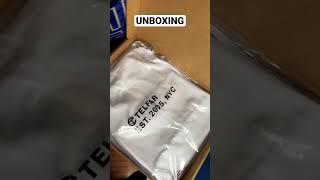 TELFAR MEDIUM BAG UNBOXING  #purse #telfar  #blue #babyblue