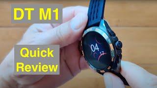 DTNo.1 DT M1 1.43” HD AMOLED screen Bluetooth Calling Sports Smartwatch: Quick Overview