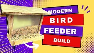 How to make the PERFECT Bird Feeder that is LOW MAINTENANCE & Works for your backyard!