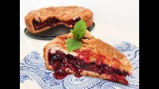 Баскский пирог с вишней - рецепт вкусной выпечки