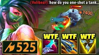 So I think I've been building Akali wrong this whole time.. (BUILD AD ITEMS)