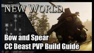 New World: Bow And Spear PVP Build Guide! CC Beast! PVP Tips!